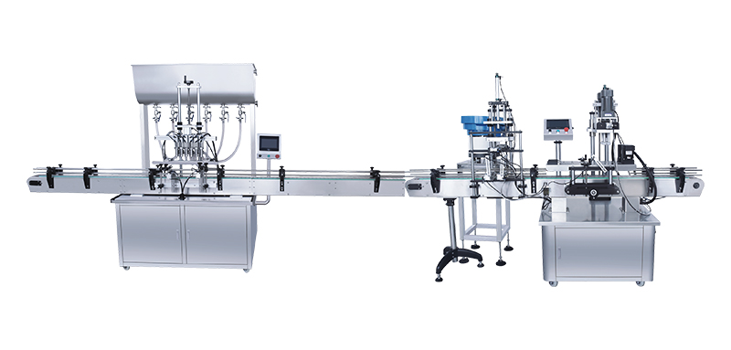 chaine de remplissage liquide